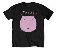 Wombats - the - T-Shirt # S Unisex Black # Logo [Import]