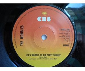Wombles - Wombles Let's Womble To The Party Tonight 7" CBS SCBS3794 EX 1975