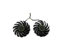 WOMELF 2 pcs/lot 87mm PLD09210S12HH ventilateur de refroidissement Compatible for MSI GeForce GTX 1660 Ti SUPER RTX 2060 2070 2080 VENTUS XS OC ventilateur graphique de refroidissement (Color : C2-FA