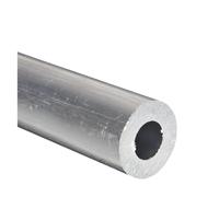 WOMELF Tube de tuyau en aluminium OD20mm 6061, diamètre extérieur 20mm intérieur 5mm à 18mm, tuyau sans soudure en aluminium dur et droit 1 pièce (Color : OD20 ID9, Size : 245mm)