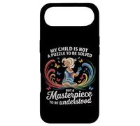 Women Autistic Autism Awareness Acceptance Mom Life Coque pour iPhone Air