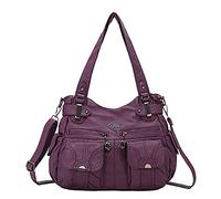 Women Bag Foreign Trade Fashion Women's Shoulder European Large Capacity PU Portable