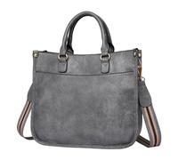 Women Bags,Casual Fashion Outdoor Trendy Bag,Mother Portable Large Capacity,Rolling Craft Tote(Grey)