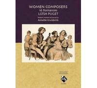 Women composers - Loïsa Puget - 16 romances. Chant et Guitare. Recueil + Partie(s)