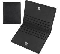 Women Credit Card Holder 1 Pack Card Holder Holds 8 Cards Ultra Thin Wallet Card Holder Black Unisex Practical, Stylish And Safe