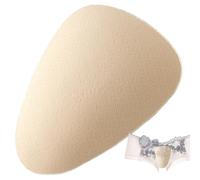 Women Crotch Pads, Breathable Insert Pad, Nylon Anti-Awkward Panty Liners, Good Shaping Swimsuit Private Cushion for Dresses, Swimsuits, and Bikini, 14.5x10.5x1.5cm