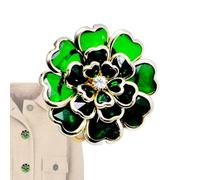 Women Flower Button Covers - Vintage Fancy Embellishments, Decorative Metal Flower Shaped for Shirt, DIY Button Cover with Elegant Design, Suit Accessories, Stylish Ornament for Grandma and Wife