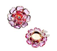 Women Flower Button Covers - Vintage Fancy Embellishments, Decorative Metal Flower Shaped for Shirt, DIY Button Cover with Elegant Design, Suit Accessories, Stylish Ornament for Grandma and Wife