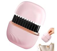 Women Hot Hair Brush Curler Comb - Portable Cordless Hair Straightener, Fast Heating Styling Tool with Anti-Scald Design, Compact Travel Accessory, Salon Waves Device for Vacations and Daily Use