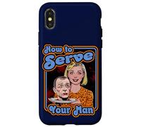 Women How to Serve Your Man Funny Retro Comic Book Coque pour iPhone X/XS