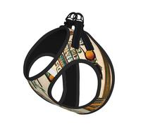 Women in Ancient Egypt Ensemble harnais et laisse réglable pour chats et chiens, gilet en maille douce et respirante avec design réfléchissant, laisse anti-fuite pour petits animaux de compagnie