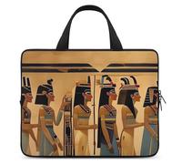 Women in Ancient Egypt Housse pour ordinateur portable ultra fine, légère et imperméable 10", matériau en néoprène durable, sac de protection portable avec dragonne