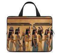 Women in Ancient Egypt Housse pour ordinateur portable ultra fine, légère et imperméable 13", matériau en néoprène durable, sac de protection portable avec dragonne