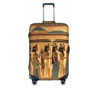 Women in Ancient Egypt Print Elastic Bagages Bagages Covers Adult Bagages Protector Travel Valise Cover Protective Cover, blanc, S