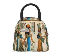 Women in Ancient Egypt Print Sac à déjeuner isotherme léger portable fonctionnel fourre-tout familial voyage école université