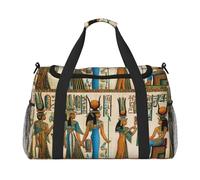 Women in Ancient Egypt Sac de voyage à bandoulière Sac de voyage Sac de voyage Sac de sport pour homme et femme, Noir , Taille unique