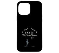 Women in Aviation Femme Pilote Aviation Fille Idée Cadeau Coque pour iPhone 13 Pro Max