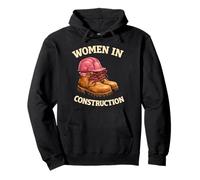 Women in Construction Bottes de Travail Casque de Construction Pride Sweat à Capuche
