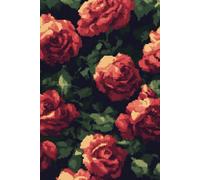 Women in Construction | Notepad | Notebook | Journal | 150 pages | Woman | Paperback | Cream Paper | Pixel Rose | Roses | Red Rose