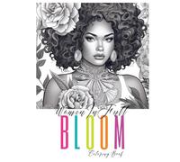 Women In Full Bloom Coloring Book