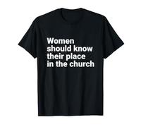 Women in Ministry Five Fold Femme Pasteur Chrétien T-Shirt