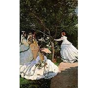 Women In The Garden By Claude Monet Journal