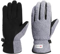 Women Leather Gloves Sheepskin Ski Gloves Fleece Lined And Insulation For Winter Sl021eu"".[J700]