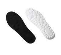 Women Men and Kids - U-Shape Memory Foam Replacement Insoles - Super Soft 4D Cloud Insole for Anti Fatigue, Shock Absorption, Foot Pain Relief, Arch Support (Noir,39-40)