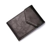 Women Men Credit ID Card Holder Wallet Hasp Slim Coin Purse Creative Buckle PU Unisex