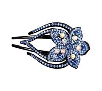 Women Ponytail Pins - Glitter Decorative Slide, Non Slip Salon Headpiece, Fastener, Secure Bun Holder | Versatile Beauty Grooming Tool, Perfect for Home Office Outdoor Travel Wedding
