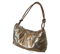 Women Quilted Tote Bag Fashion Puffy Hobo Large Capacity Down Handbags Casual Winter Commuting(Color 4)