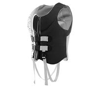 Women’s High Buoyancy Adjustable Kayak Vest with Safety Crotch Strap, Secure Fit Comfortable for Adults, Portable for Kayaking, Diving, Swimming, Boating, Surfing, Water Sports(Grey,L)