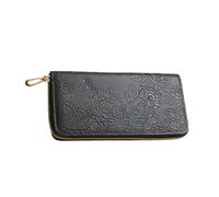 Women’s Leather Wallet, Zipper Change Holder, for Secure Storage for Travelers Daily Carry Vacations Shopping Concerts a Stylish Accessory for Organized Essentials for Women Students