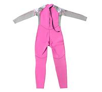 Women ' s Long Sleeve Wetsuit | Neoprene Elastic Thermal Swimsuit for Swimming/Surfing/Diving | Full Body Protection, Smooth Stitching, Back Zipper (M)