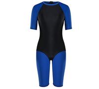 Women ' s One Piece Wetsuit | Scuba Diving & Snorkeling Swimsuit | Quick Dry Short Sleeve Design | UPF 50 + Sun Protection & Coral Safe (XL)