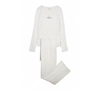 Women' Secret Pyjama noir / blanc cassé, Taille M