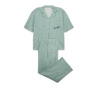 Women' Secret Pyjama vert / vert foncé / noir / blanc, Taille L