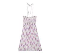 Women' Secret Robe d’été lilas / blanc, Taille 44