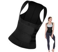 Women Waist Trainer, Breathable Slimming Compression Tank, 250x225cm, Girls Underbust Shaping Corset, Comfortable Tummy Control Vest, Body Shaper for Workout, Running