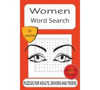 Women Word Search Puzzle Book: Word Searches with Easy to Read Print about Women, Mothers, Daughters, Sisters and More | 6x9 inches, 110 pages | 55 ... Gift for Vacations, Holidays and Free Times