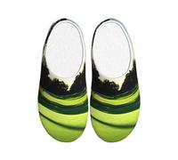 WOmeng Pantoufles souples en TPR pour adulte avec imprimé parcours de golf