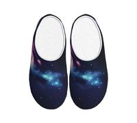 WOmeng Pantoufles souples en TPR pour adulte Motif galaxie univers galaxie