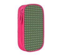 WOmeng Toucans Trousse à crayons pratique avec imprimé feuilles de palmier perroquet Fournitures scolaires Stylos Crayons Accessoires artistiques Diverses occasions, rose, Taille unique, Poche de