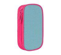 WOmeng Trousse à crayons pratique avec impression carte de la Grèce - Fournitures scolaires - Stylos - Accessoires artistiques diverses occasions, rose, Taille unique, Poche de rangement