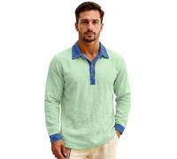 Women's 2026 Summer Linen V Neck Roll-Up 3/4 Sleeve Loose Button Down Blouse with Lapel for Beach and Casual Wear