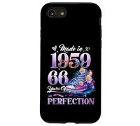 Womens 66th Birthday Floral Made in 1959 Gifts 66 Years Old Coque pour iPhone SE (2020) / 7/8
