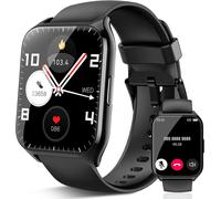 Women's And Men's Smart Watch With Bluetooth Call, 1.85 Inch Hd Smartwatch Waterproof Ip68 Sports Watch, 112 Sports Modes, Pedometer Heart Rate Monitor, Sleep Monitor, Smart Watch For Android Ios