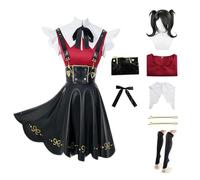 Womens Anime Cosplay Costume for AME Chan Dress School Uniform Full Set with Wig Halloween Party