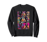 Womens Black Queen Dope African Faces Black T-Shirts Sweatshirt