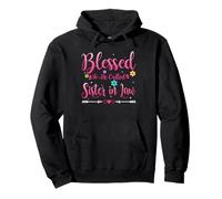 Womens Blessed To Be Called Sister in Law Heart Mother's Day Sweat à Capuche